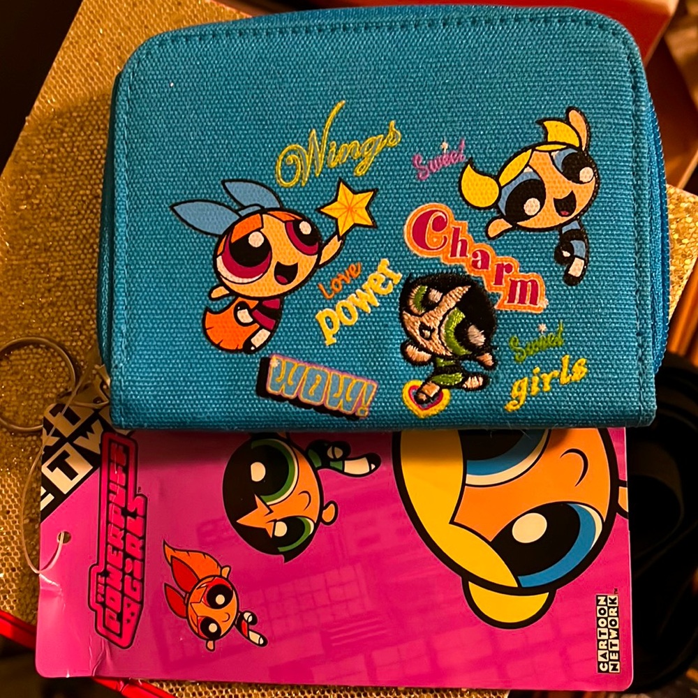 Vintage Y2K Powerpuff Girls Wallet